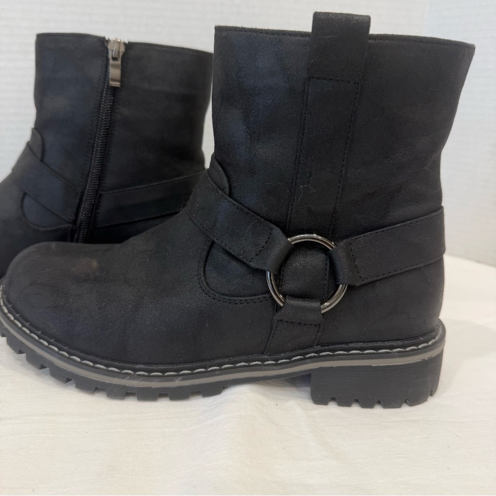 Corky’s Brand*Gothic* Western*Black Booties - Picture 3 of 8